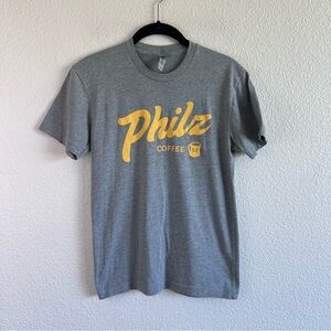 Philz Coffee Merch Grey Short Sleeve T-Shirt